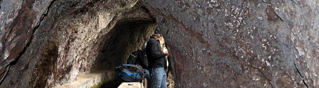 Abenteuerliche Tunneltour La Palma