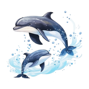 Delfin und Walarten vor La Palma..