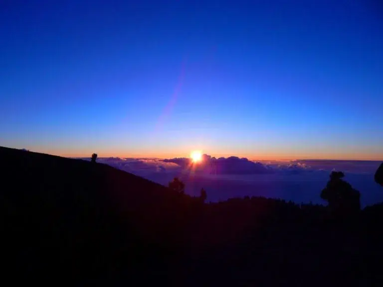 Die Vulkanroute bei Vollmond – mit Sonnenaufgang