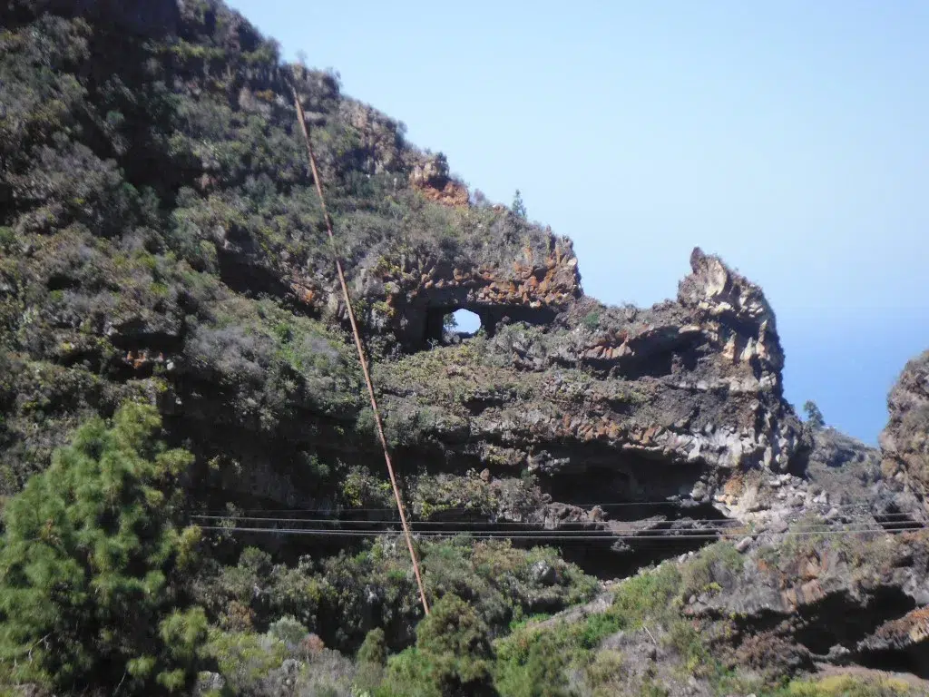 Von Tijarafe zum Mirador El Time