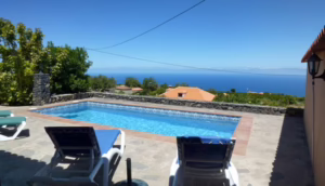 Casa El Fayal – Charmantes kanarisches Ferienhaus mit Pool und Meerblick in Puntagorda, La Palma