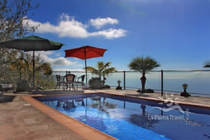 Villa Cameleon – Stilvolle Ferienvilla mit Pool & Meerblick in Tijarafe, La Palma