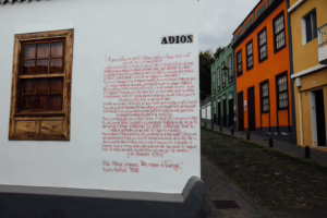 Tijarafe, Calle Adios; La Palma