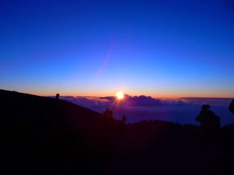 Die Vulkanroute bei Vollmond – mit Sonnenaufgang